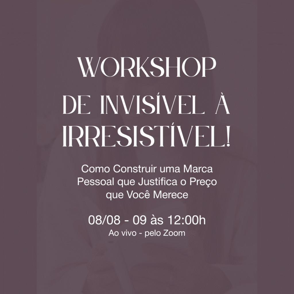 logo do workshop gratuito de marca pessoal